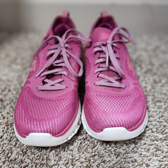 Skechers GO Run Glide-Step Flex - Skylar, Worn once only, Size 8.5 - Picture 3 of 4